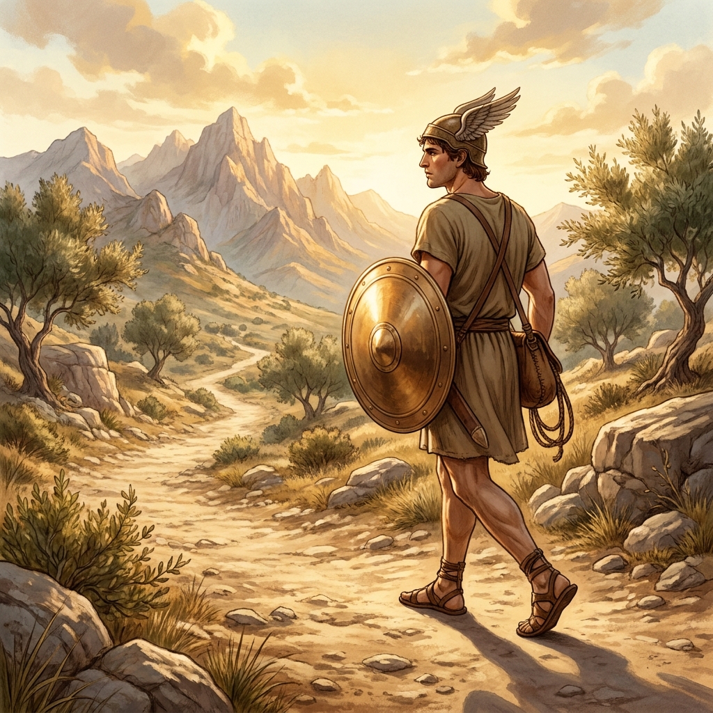 Perseus is sent on a quest to bring back the head of Medusa. He travels far, gets help from gods, and faces danger. This is.