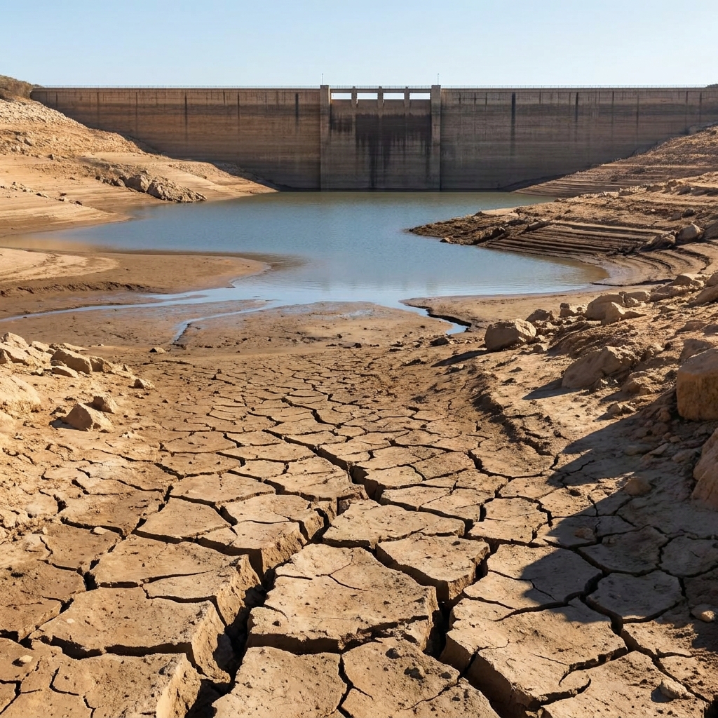 The passage says: 'We must save water during a drought because our supply is limited. Reports show that our local reservoir.
