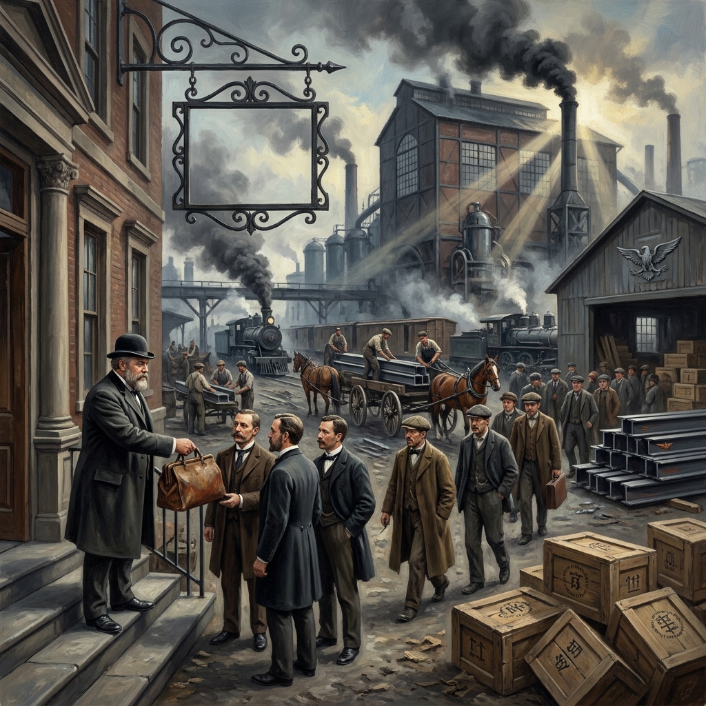Carnegie wanted high tariffs, which are taxes on imported goods, to protect his steel business from foreign competition. He.