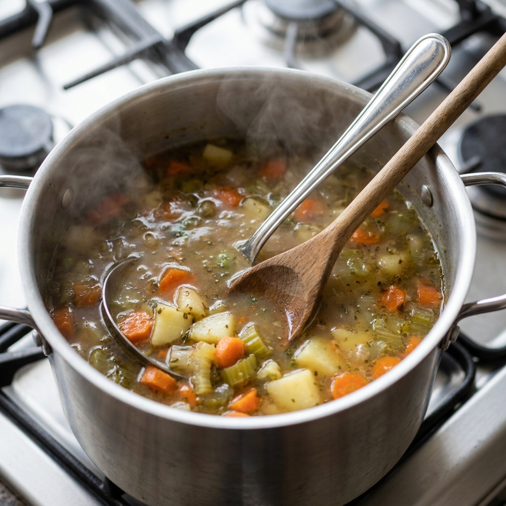 Think about stirring a pot of hot soup. If you use a metal spoon, the handle gets hot very quickly. If you use a wooden.