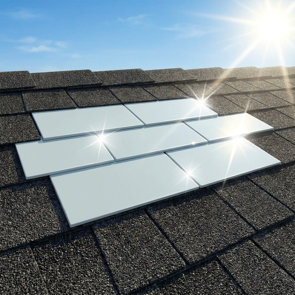 Cool roof shingles are designed to reflect sunlight. Because they reflect more light than standard dark shingles, they.