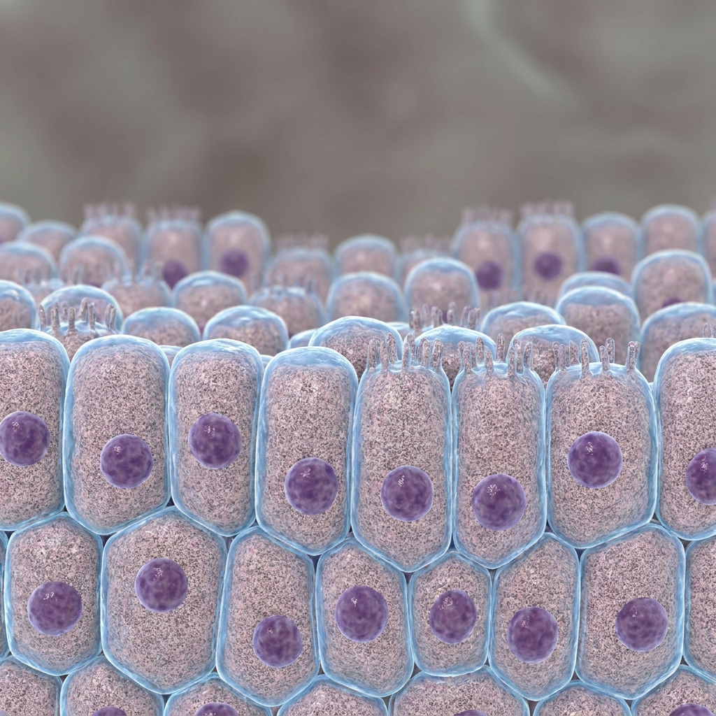 The digestive system is a biological system. It is made of stomach cells that form tissue, which then forms the stomach.