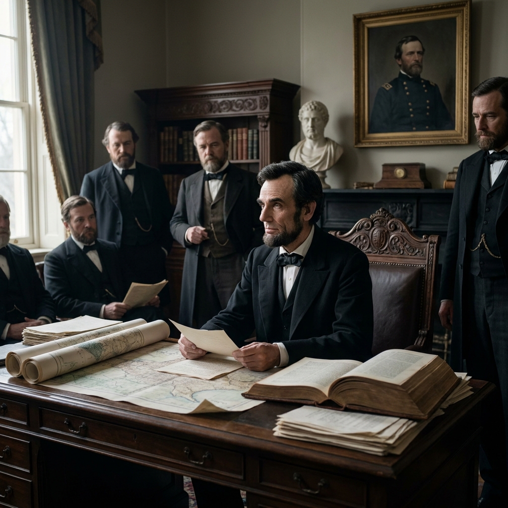 During the American Civil War, Abraham Lincoln's views on emancipation evolved. Initially, his primary goal was to preserve.
