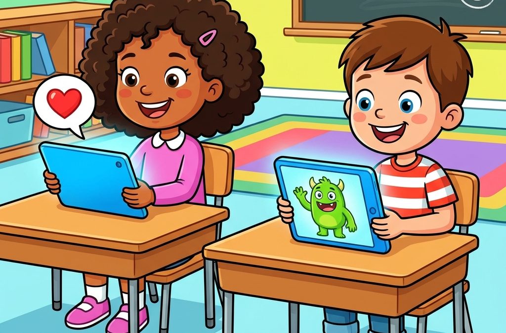Teaching First Graders How to Be Kind Online