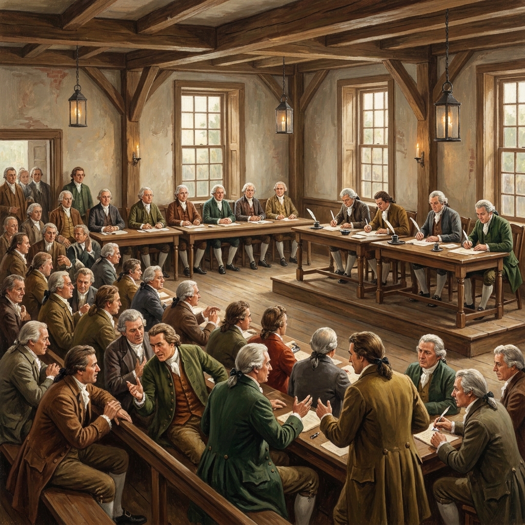 The Great Compromise is a perfect example. Large states wanted representation based on population, while small states wanted.