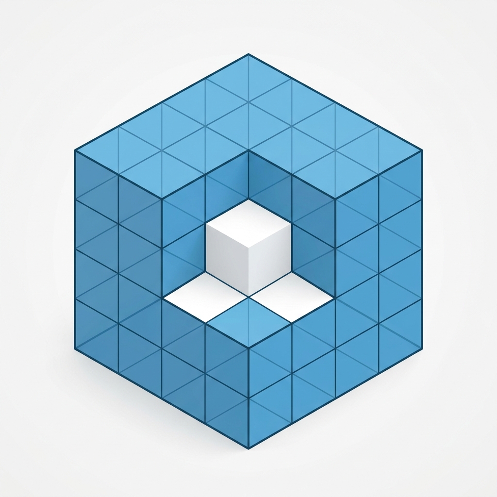 Here is a non-example. Imagine a large cube with a smaller cube-shaped hole cut out of the center. Because the hole is empty.