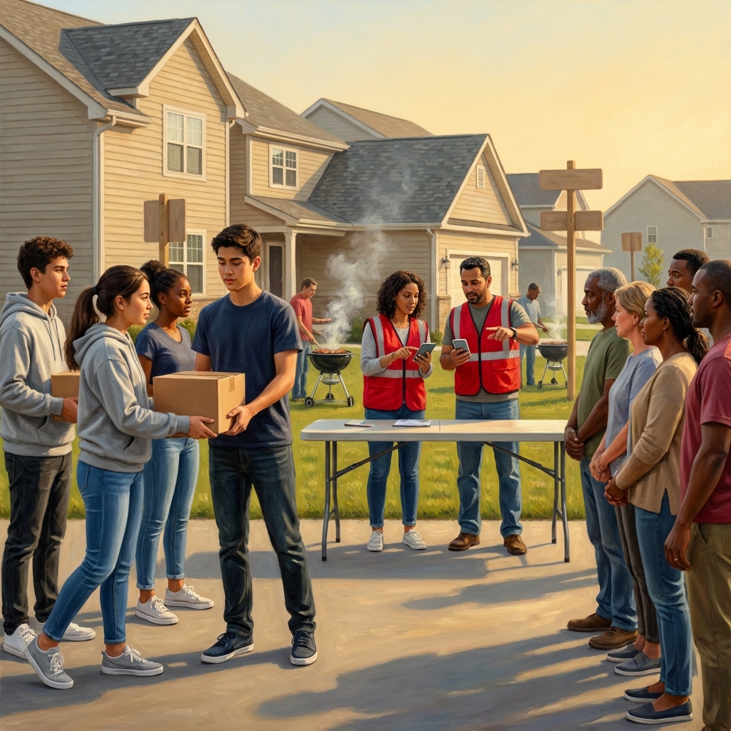 Consider organizations like the Red Cross. They provide emergency relief after disasters. Because people donate time and.