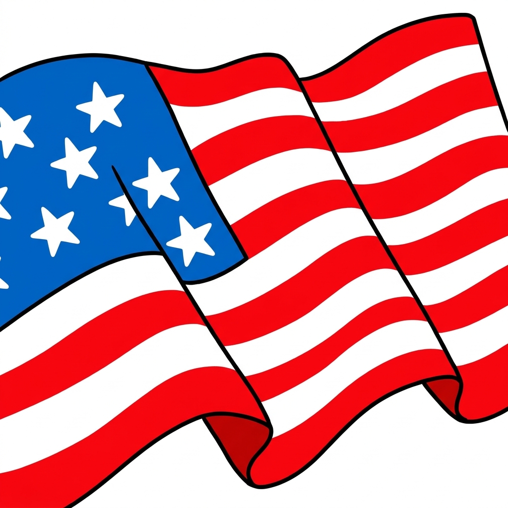 Let us look at the flag together. It shows our home. We think about special days when we see it. It shows we love our home.