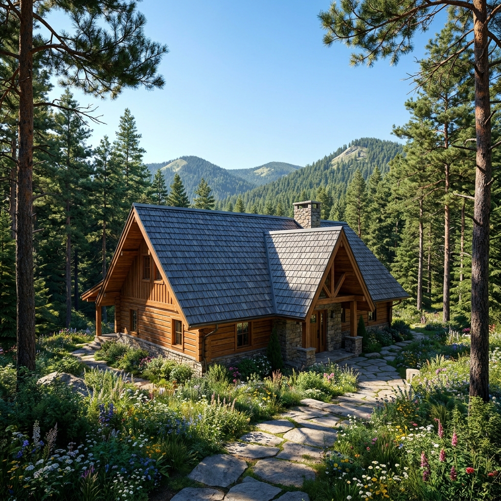 In mountain communities, fire-resistant roofing is a design solution. It is made of materials that do not catch fire easily.