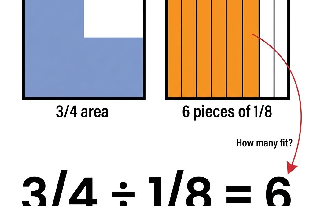 Dividing Fractions for 6th Grade Mathematics