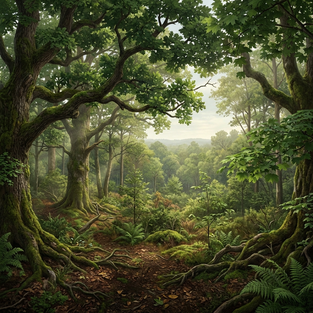 When a large forest area is cleared, the model tracks how the loss of trees affects carbon sequestration. We know this.