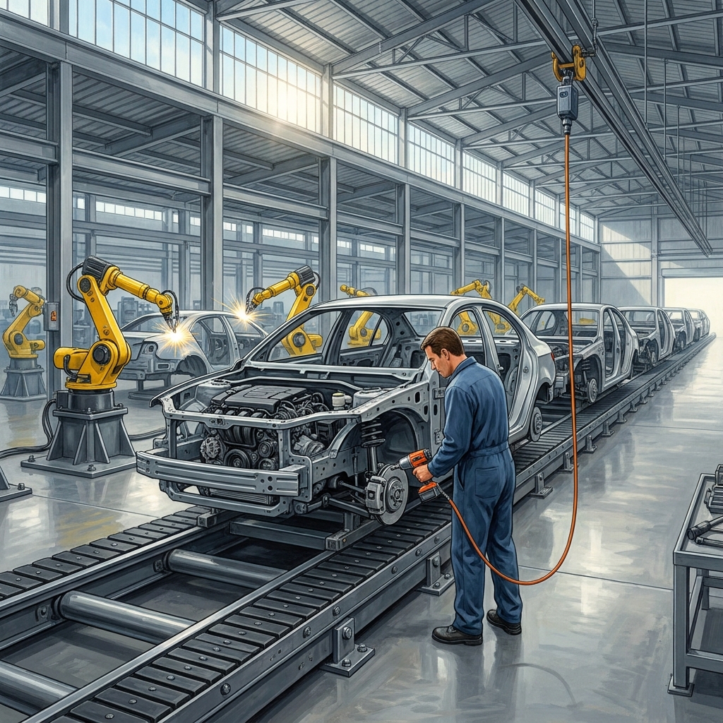 Foreign car manufacturers often build assembly plants in the U.S. South. This is FDI where the capital moves from abroad.