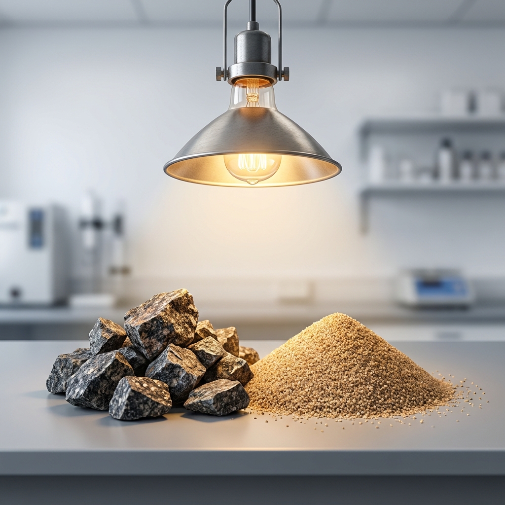 Imagine heating equal masses of granite and sand. Granite is a dense rock, while sand is made of small grains. When you.