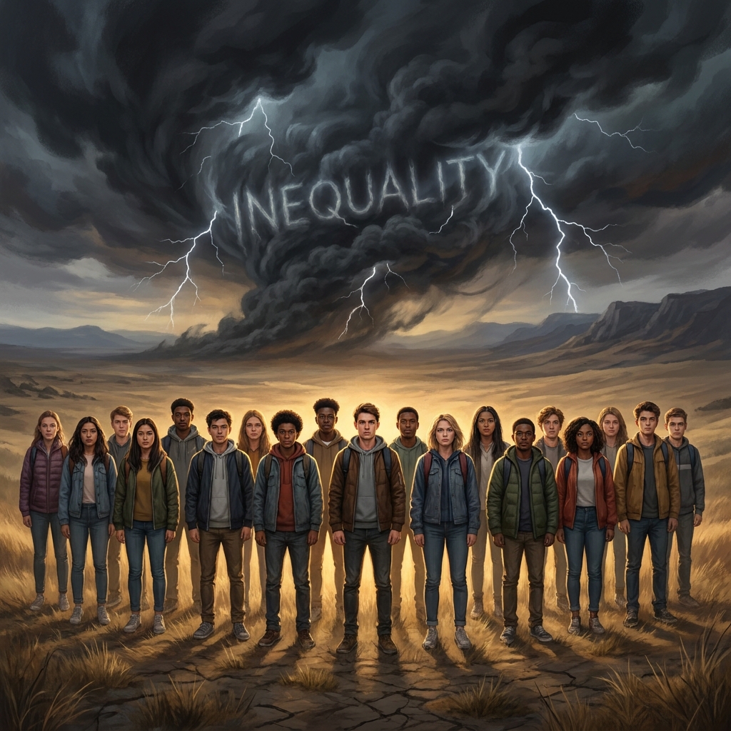 Consider this excerpt: 'We are a mighty force, united by our unyielding courage, standing tall against the storms of.