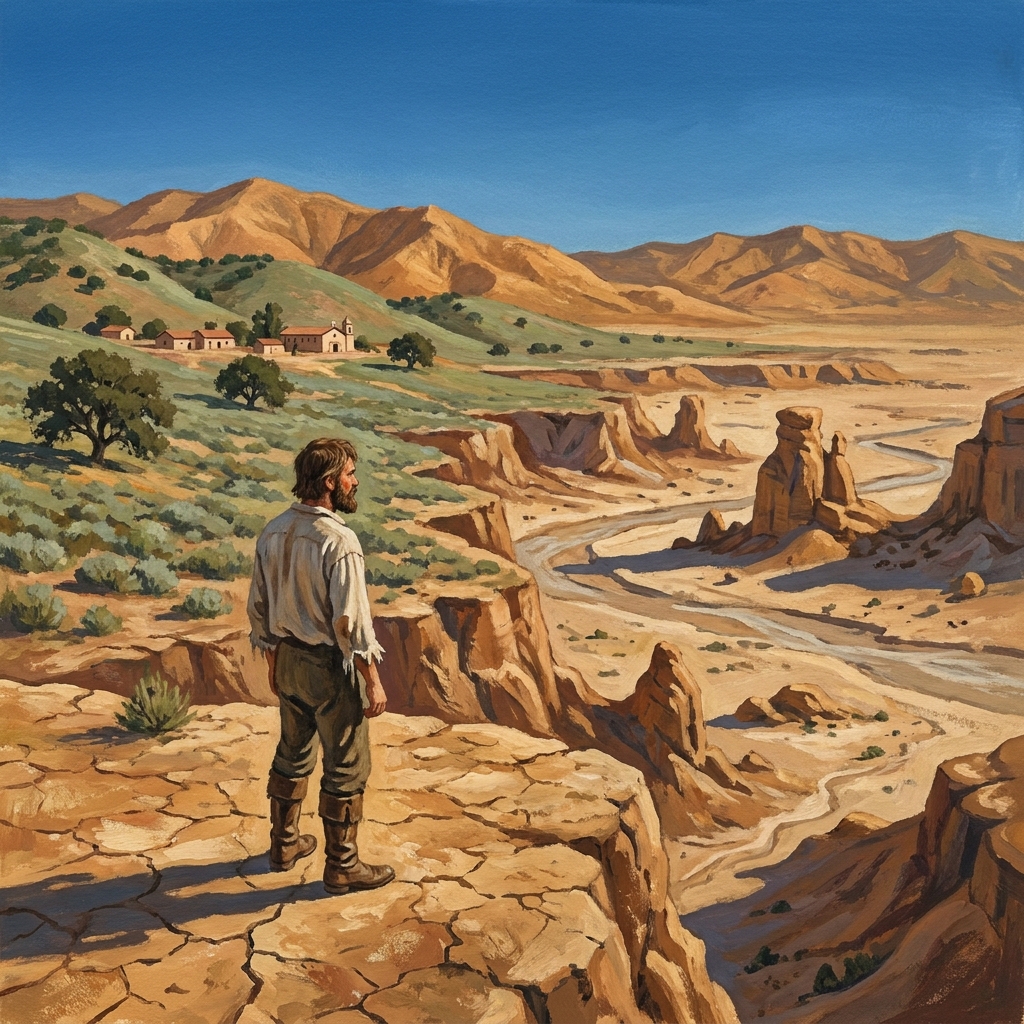 A desert is a dry landform. It is a geographical feature because it is a natural part of the Earth's surface with a unique.