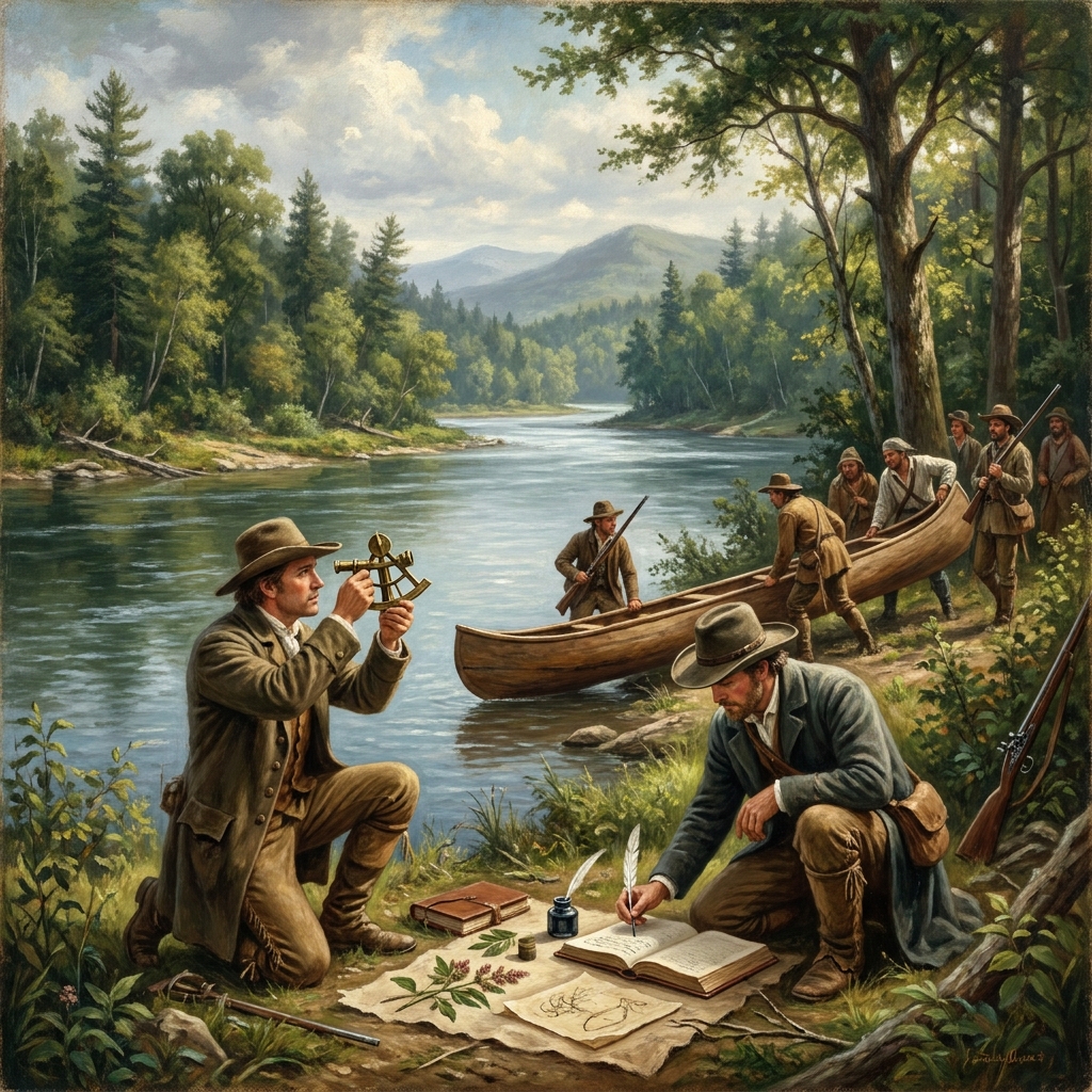 Lewis and Clark's mission to the Pacific is an example of an expedition. They were sent by the government to study the.