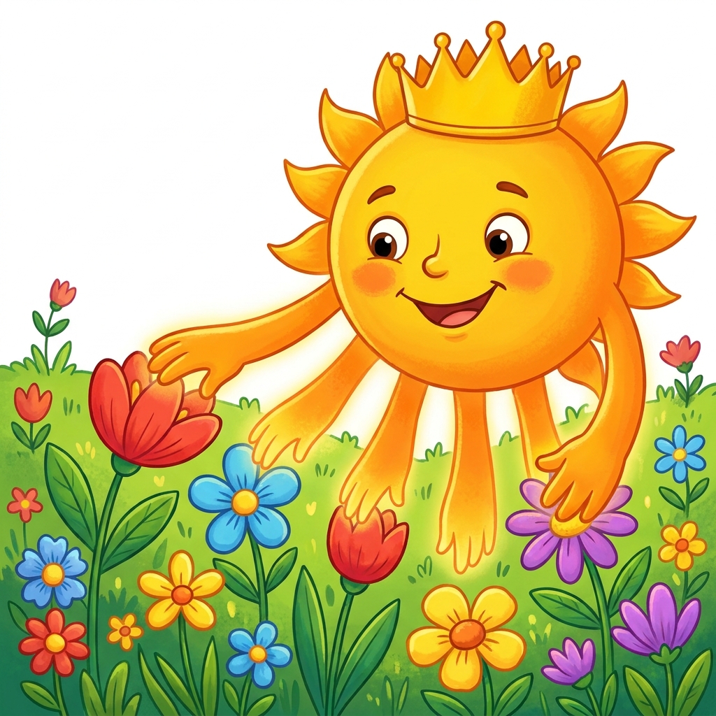 A weather report says: 'It will be sunny today.' This is not a fable. To make it a fable, we could write: 'The Sun was proud.