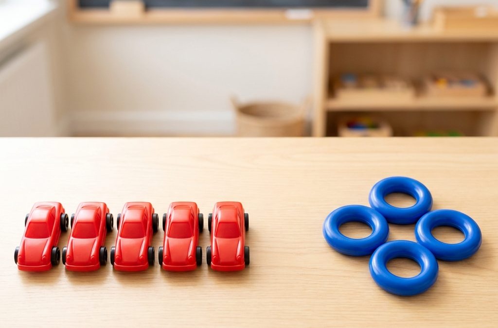 First Grade Mathematics Lesson on Sorting and Counting Objects