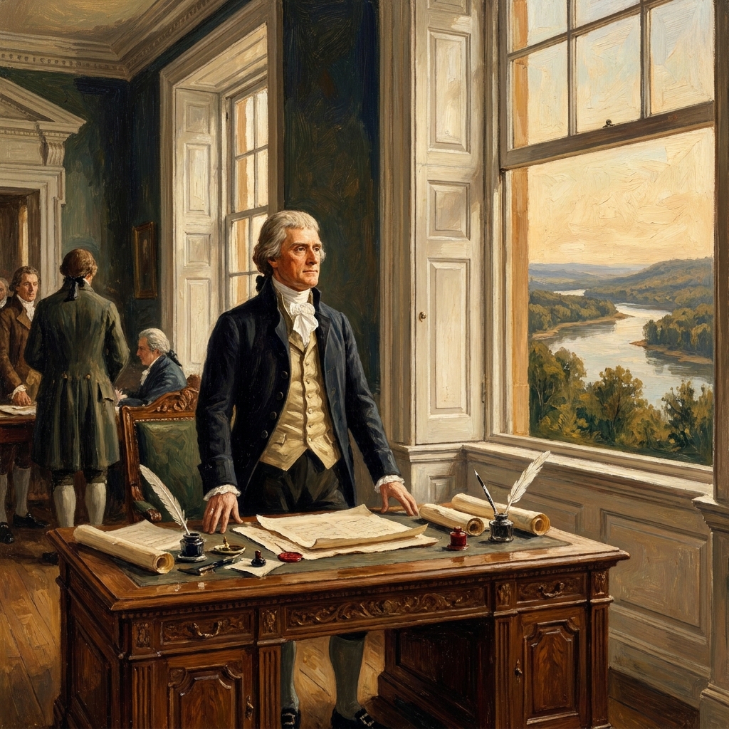 The Louisiana Purchase in 1803 is a clear example of territorial expansion. President Thomas Jefferson bought this land from.
