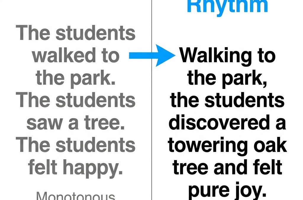 Helping 6th Grade Students Master Sentence Variety