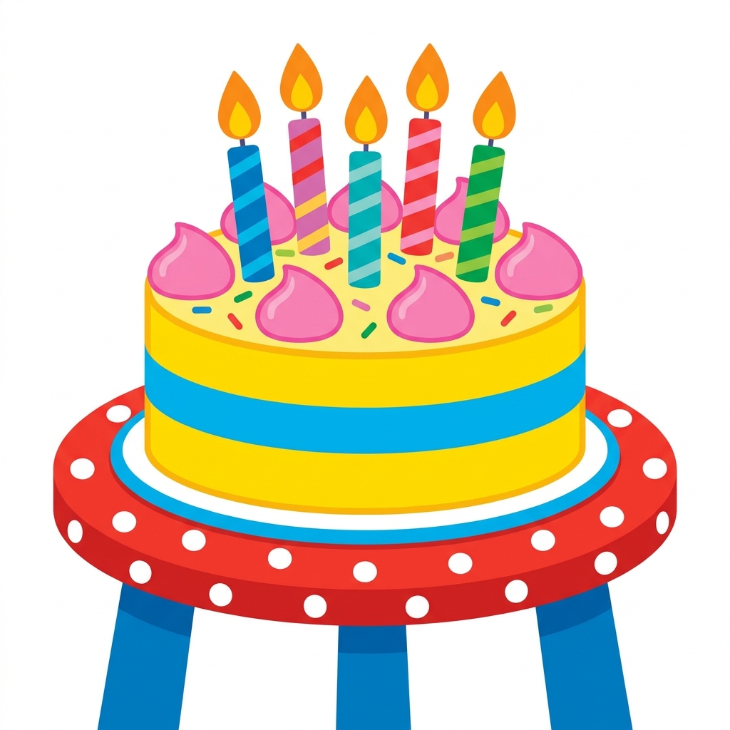 See the cake and candles? Let us predict together. Someone will blow out the candles. You are a great guesser!