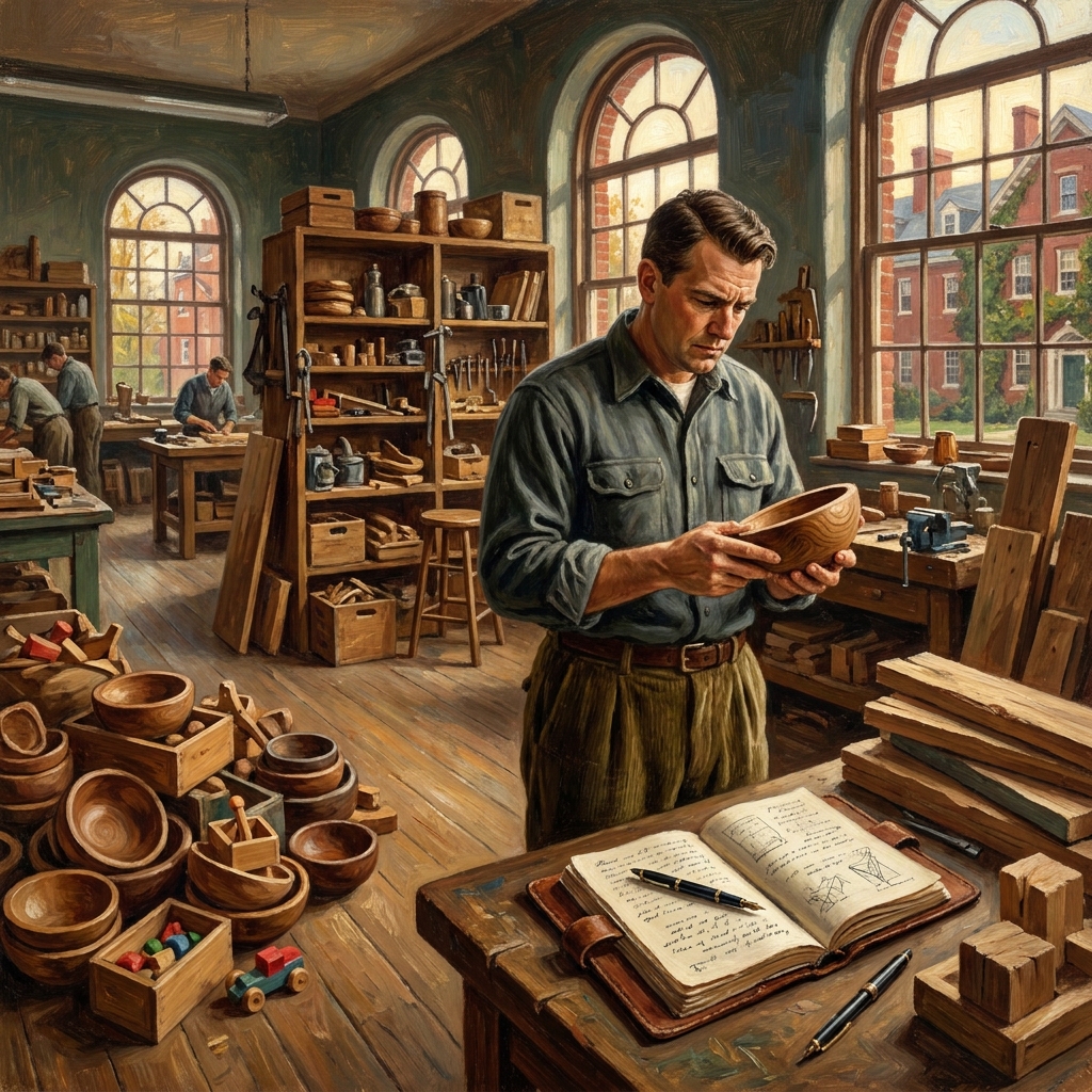 A modern business owner, like an artisan in a city workshop, must decide whether to produce one additional unit of a good.
