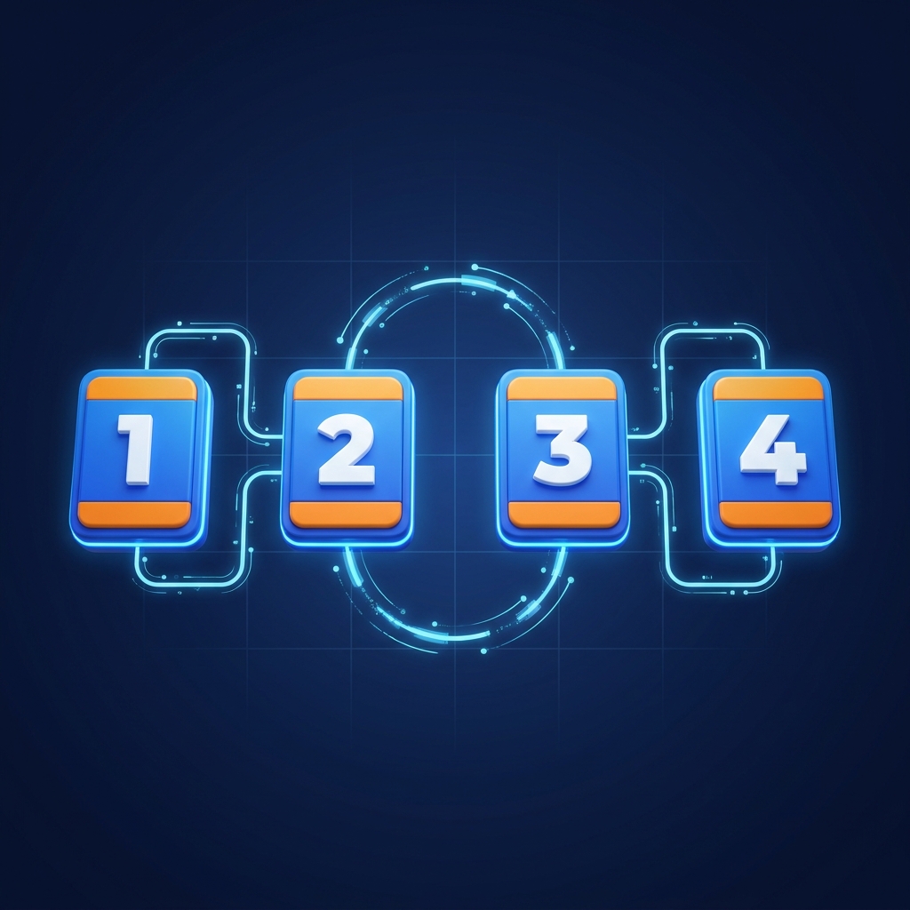 When you send an email, the protocol breaks your message into 4 small packets. Each packet is labeled with its order, so.