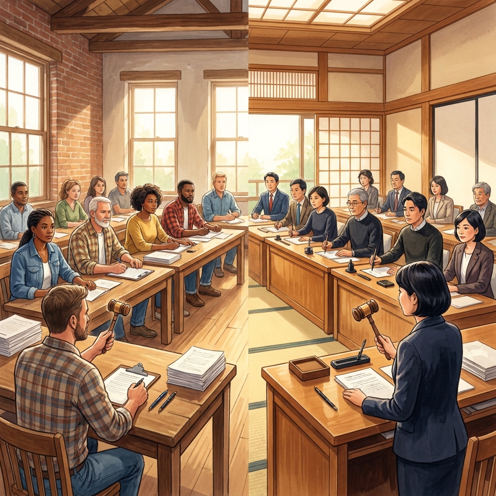 In the United States, the U.S. Congress is a government institution that passes laws for the whole country. In Japan, the.