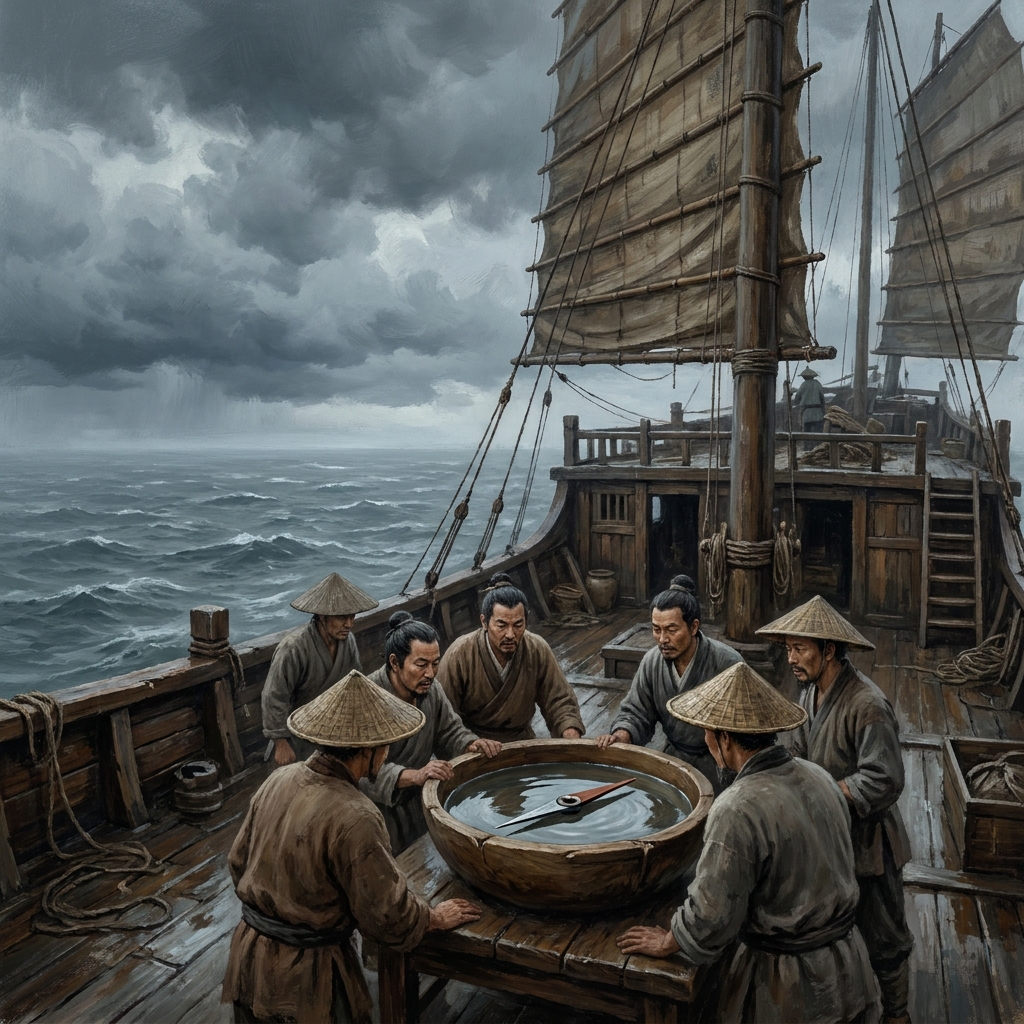 The magnetic compass is a great example of an innovation. Before the compass, sailors had to stay close to the coast to see.