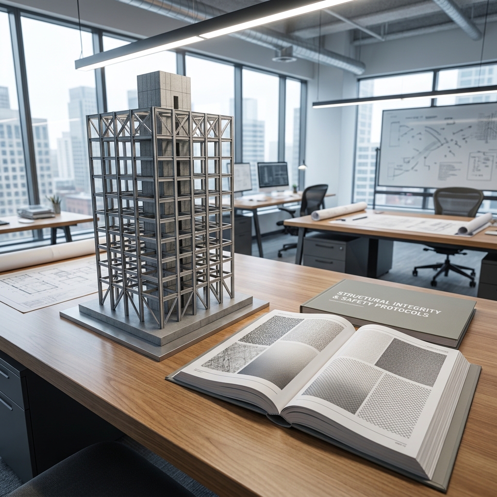First, consider how a building handles earthquakes by analyzing the structural load forces. Beside this, a technical.