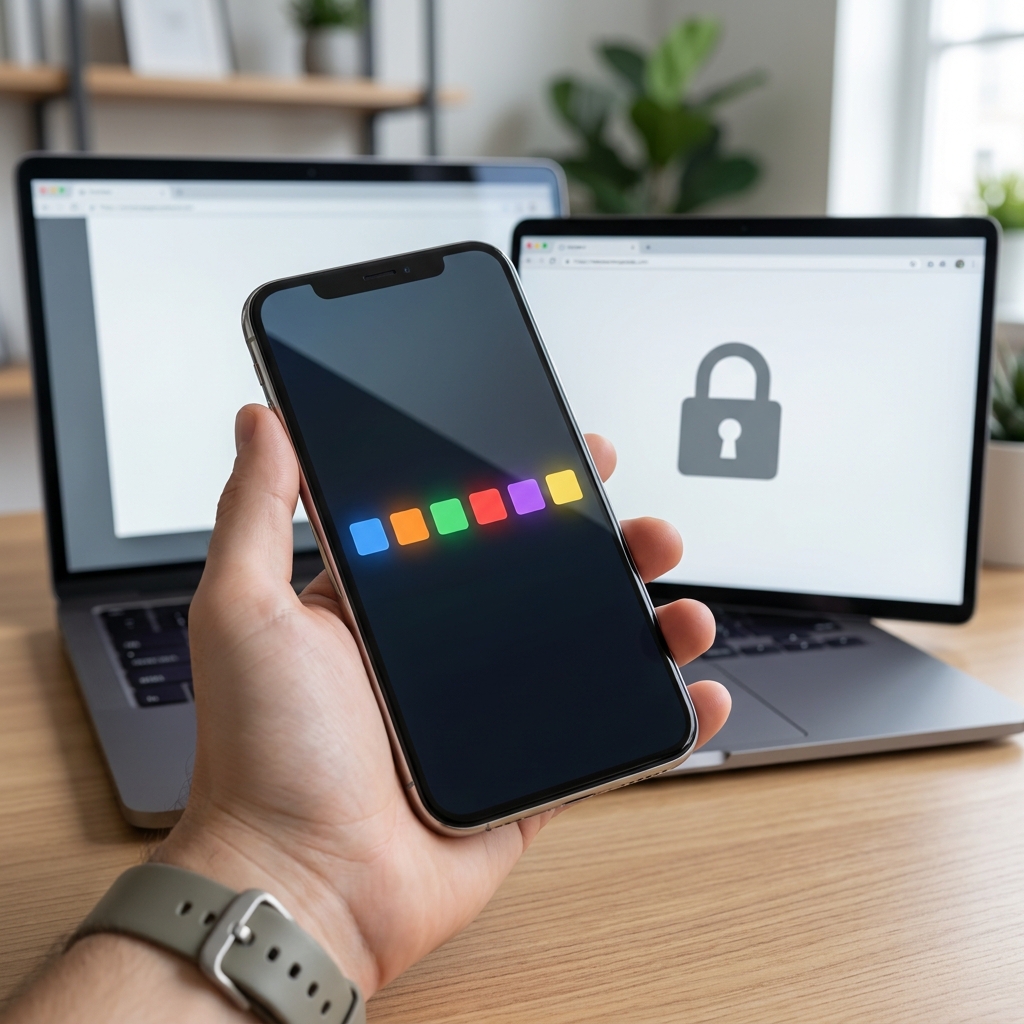 A banking transaction uses two layers. First, the website uses HTTPS to encrypt the data. Second, the bank requires.