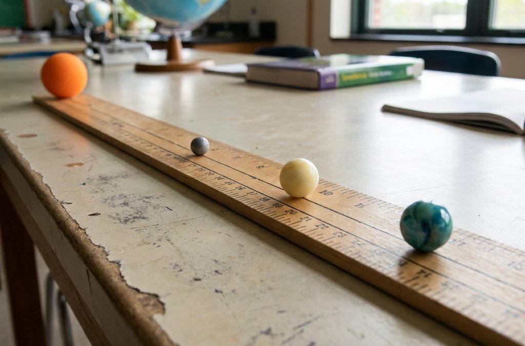 Mapping the Solar System for Seventh Grade Science