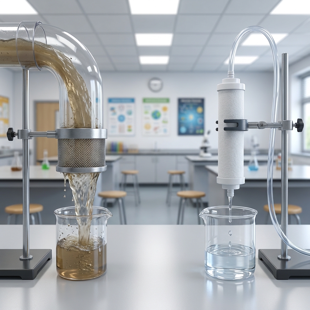 Imagine two water filter designs. Filter A has a high flow rate but low purity, meaning it cleans water quickly but not very.