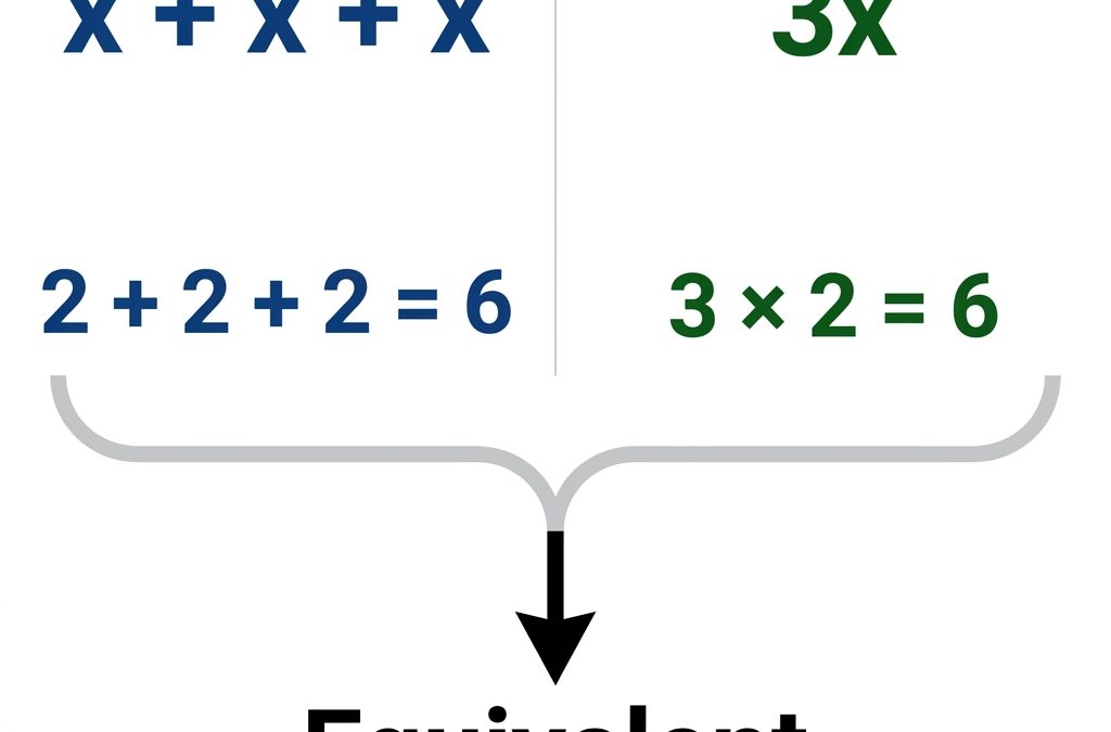 Reteaching equivalent expressions in sixth grade math