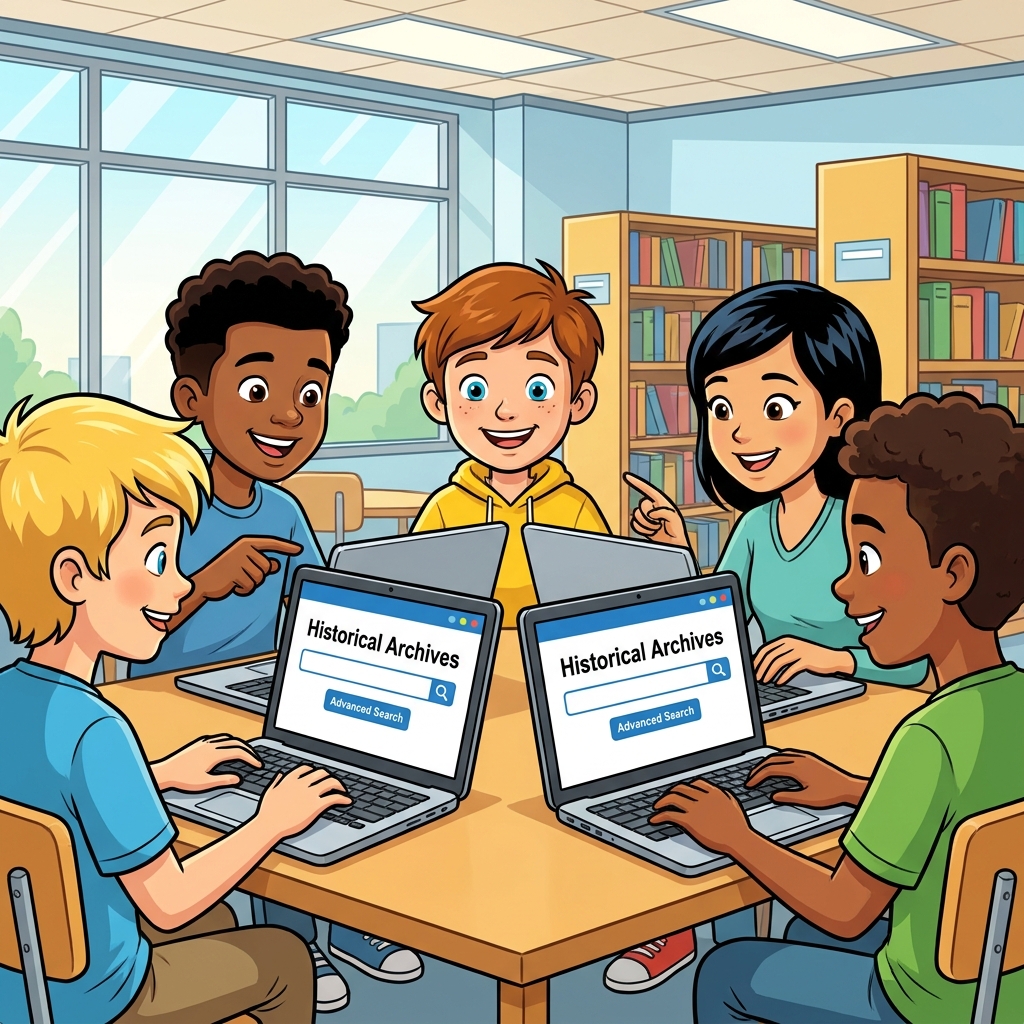 Researching history begins with library databases. Using effective search terms is the first step to finding relevant facts.