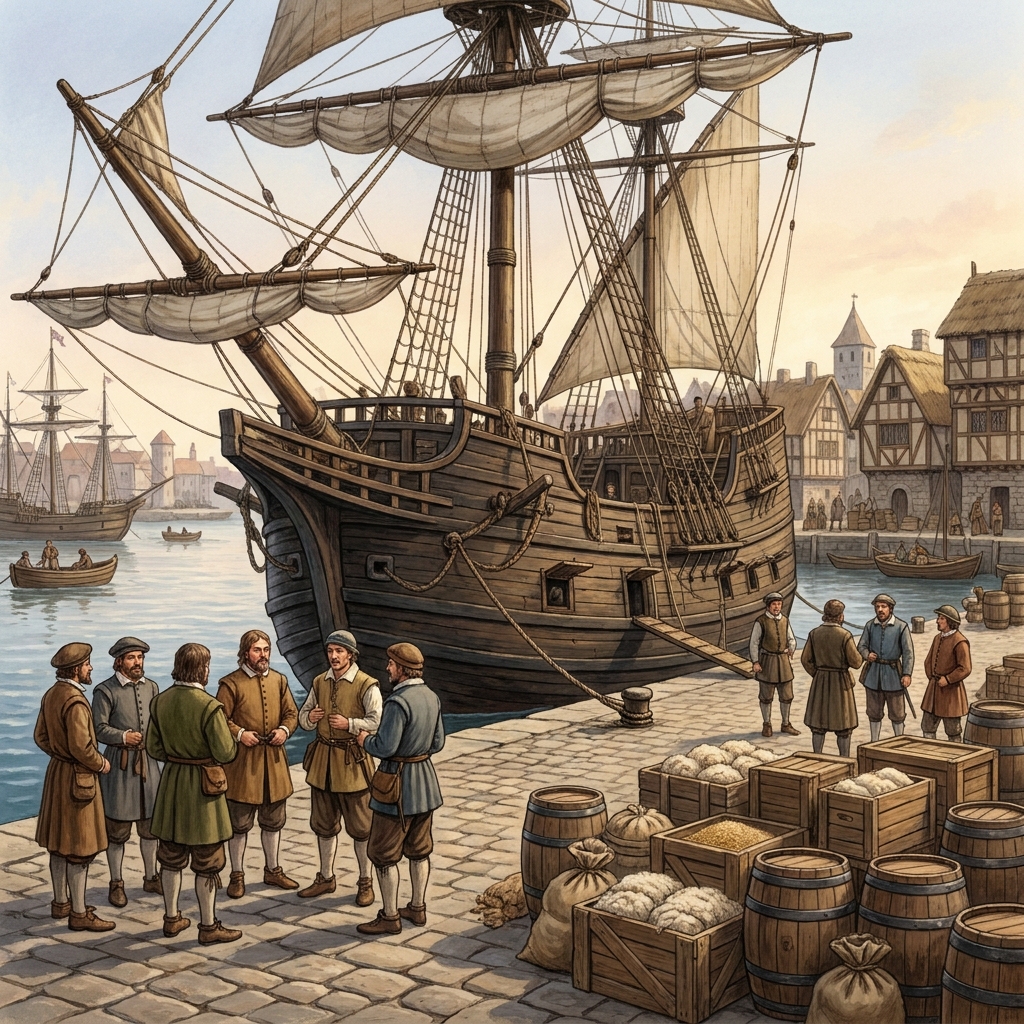 Sometimes, people move to a new town because they need better resources or safety. Similarly, European nations looked to.