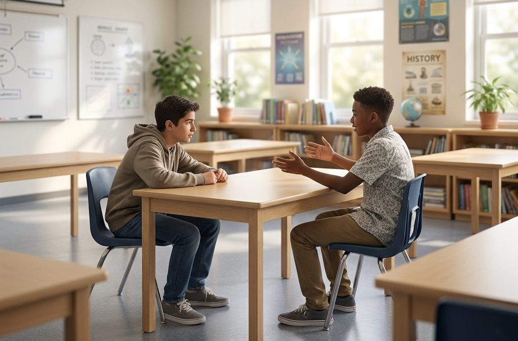 Supporting 6th Grade Discussion with Active Listening Skills