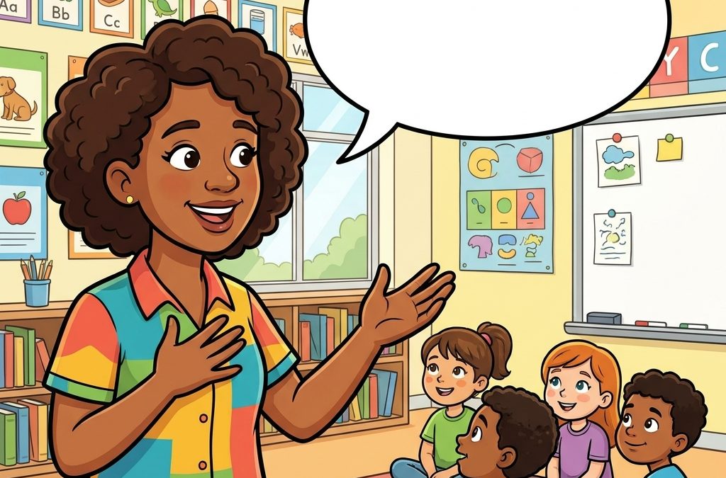 Supporting Oral Presentation Skills in First Grade English