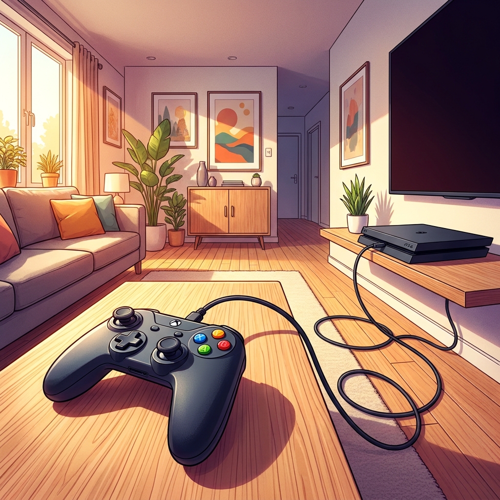 A game controller is a device that lets you play games. When you connect the controller to a game console, the console can.