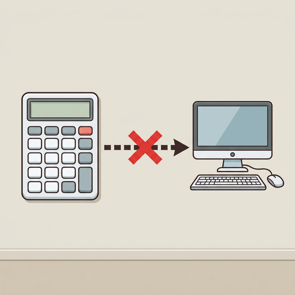 A standalone calculator is not a computer system because it does not connect to other parts to do its job. It has everything.