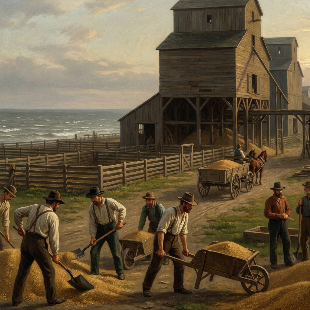Chicago grew rapidly because of its location on Lake Michigan and its rail connections. It became a hub for meatpacking and.