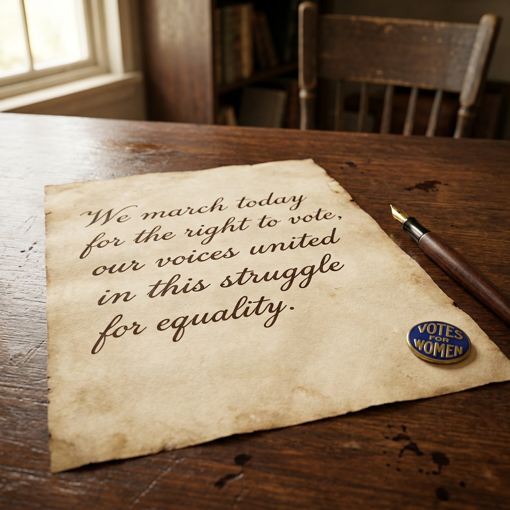 Imagine a letter from a suffragist in 1919 describing her fight for the vote. This is a primary source because it is a.