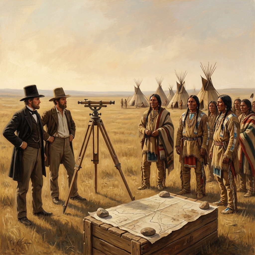 The United States government approached land already inhabited by American Indian nations by attempting to establish new.