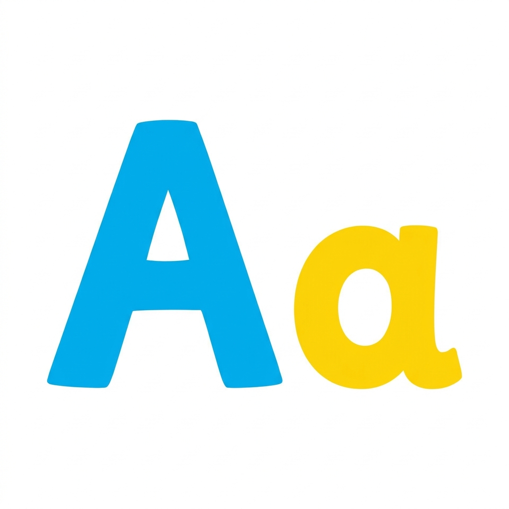 Point to the big Capital letter. It starts the sentence. We use a big I for me too.