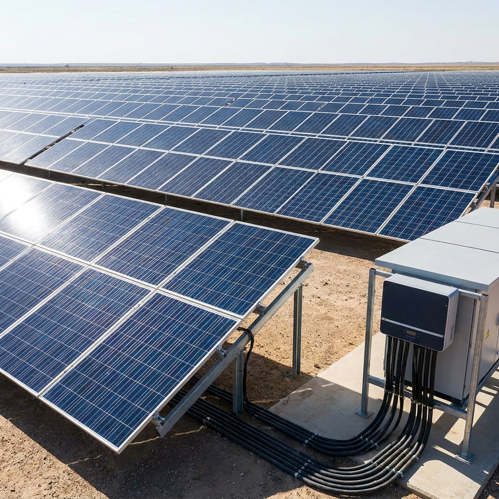 A report states, 'The solar panels produced 500 kilowatt-hours of energy in one month. This output suggests the panels are.