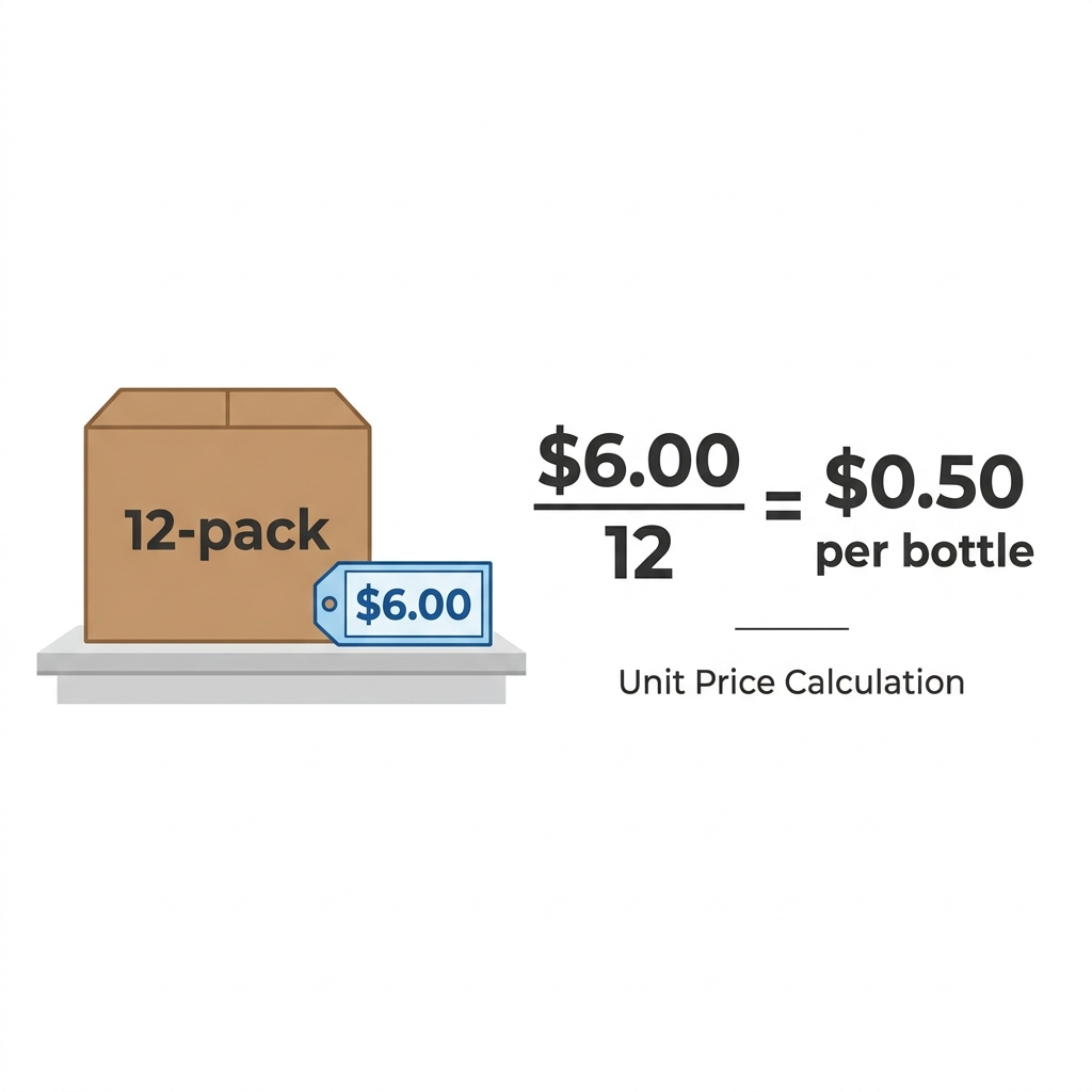 When shopping for groceries, we look at unit pricing to find the best deal. Unit pricing tells us the cost for one single.