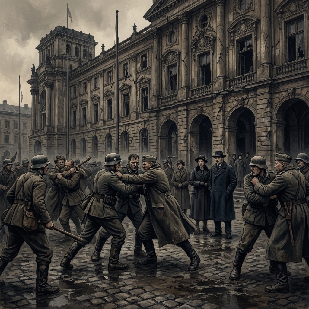 In the 19th century, the constitutional monarchy provided a clear, respected center of power. In contrast, the Weimar.