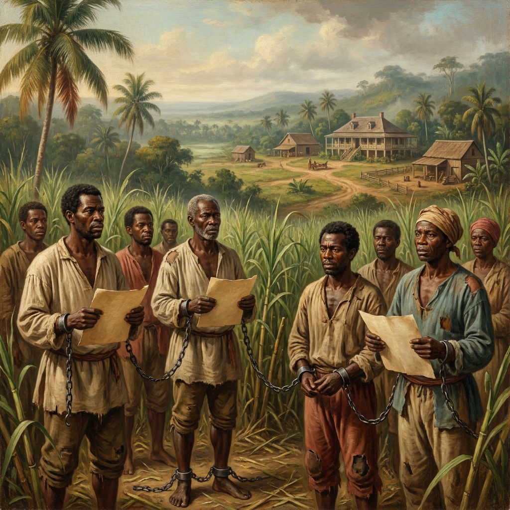 In Haiti, enslaved people fought to end the colonial system and establish a free nation. They used the idea of equality.