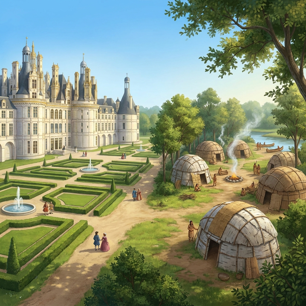 In Cinderella, the setting is a big European palace. In The Rough-Face Girl, the setting is an Algonquin village. These are.