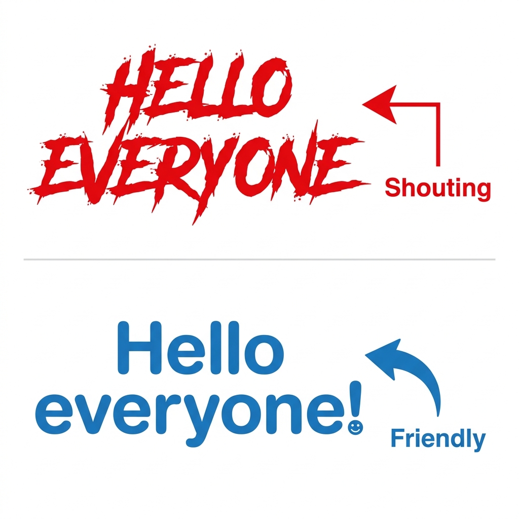 Digital tone is how our messages sound to others. Using all capital letters can look like you are shouting. Using.